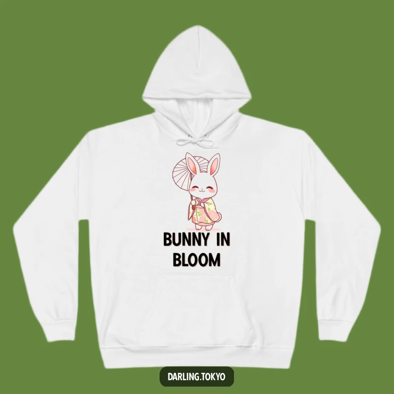 Funny Rabbit Kimono Hoodie: Cozy Up with Elegant Character Comfort!